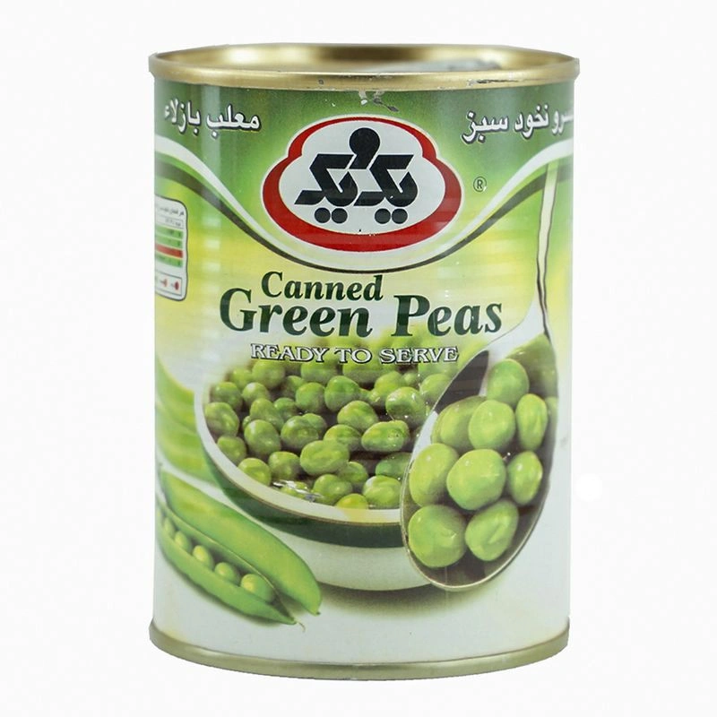 کنسرو نخود سبز قوطی 370گ یک و یک