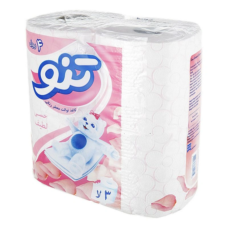 دستمال توالت معطر تنو 4رول