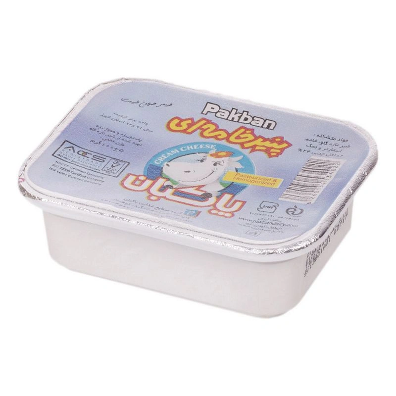 پنیر خامه ای 100گرم پاکبان