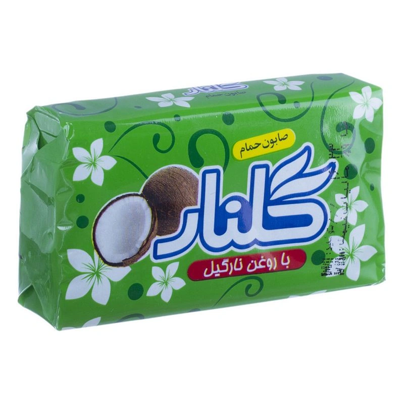 صابون حمام سبز تکی گلنار