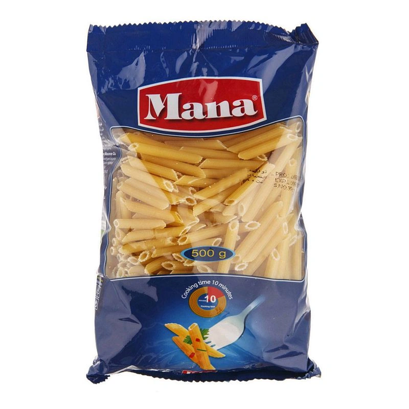 ماکارونی فرمی لوله ای پنه کوچک مانا
