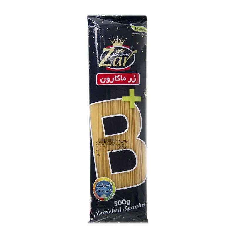 اسپاگتی 1.5 غنی شده زر 500 گرمی