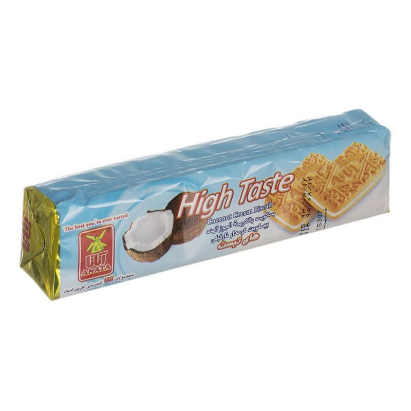 بیسکوئیت کرمدار نارگیلی های تیست آناتا