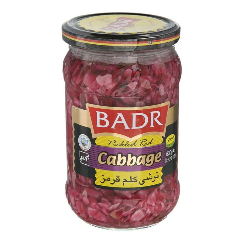 ترشی کلم قرمز 630گ بدر