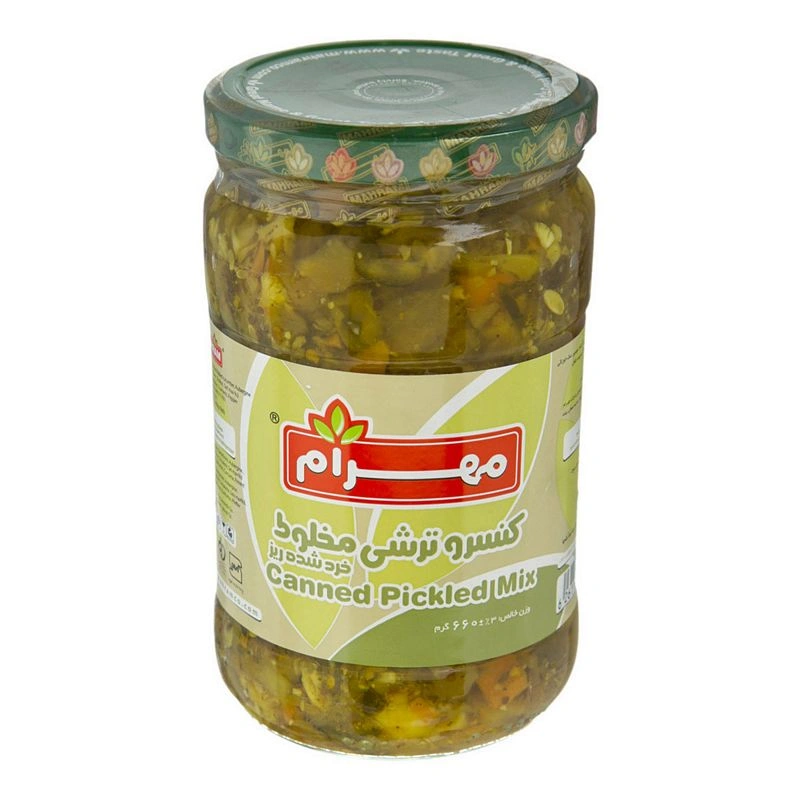 ترشی مخلوط 660گ مهرام