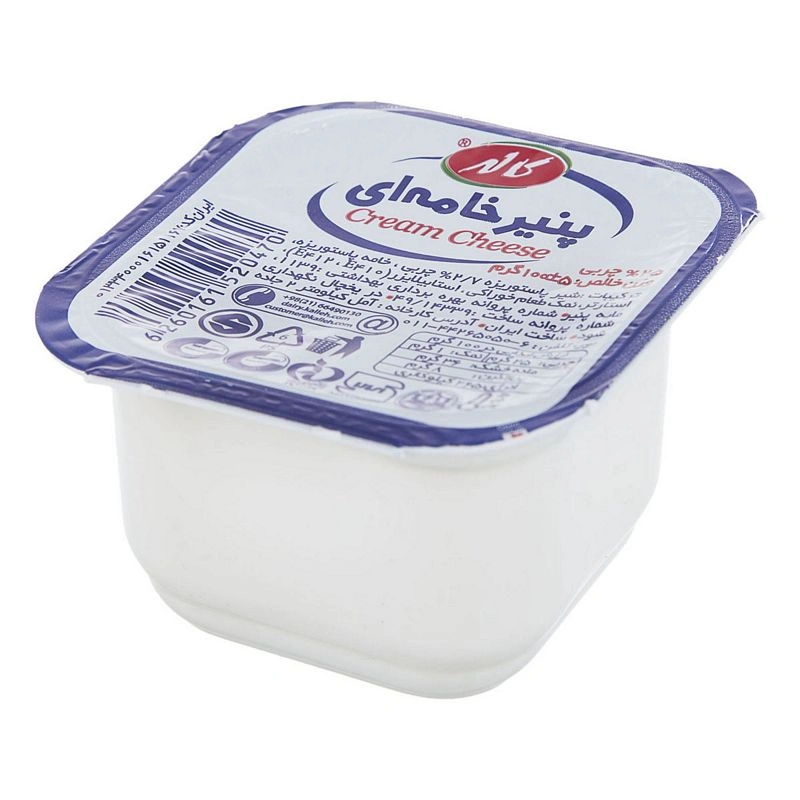 پنیر خامه ای 100گ 25% کاله