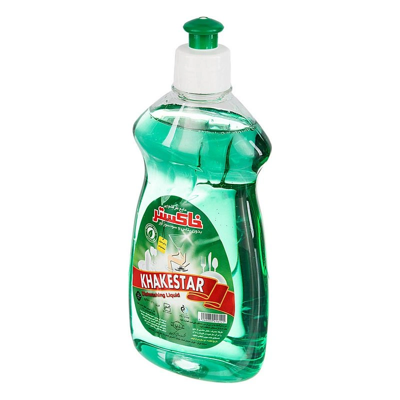 ماع ظرفشویی شفاف500گ خاکستر