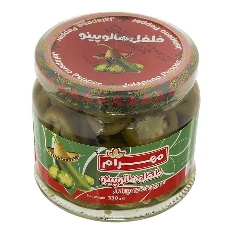 ترشی فلفل هالوپینو 330گ مهرام