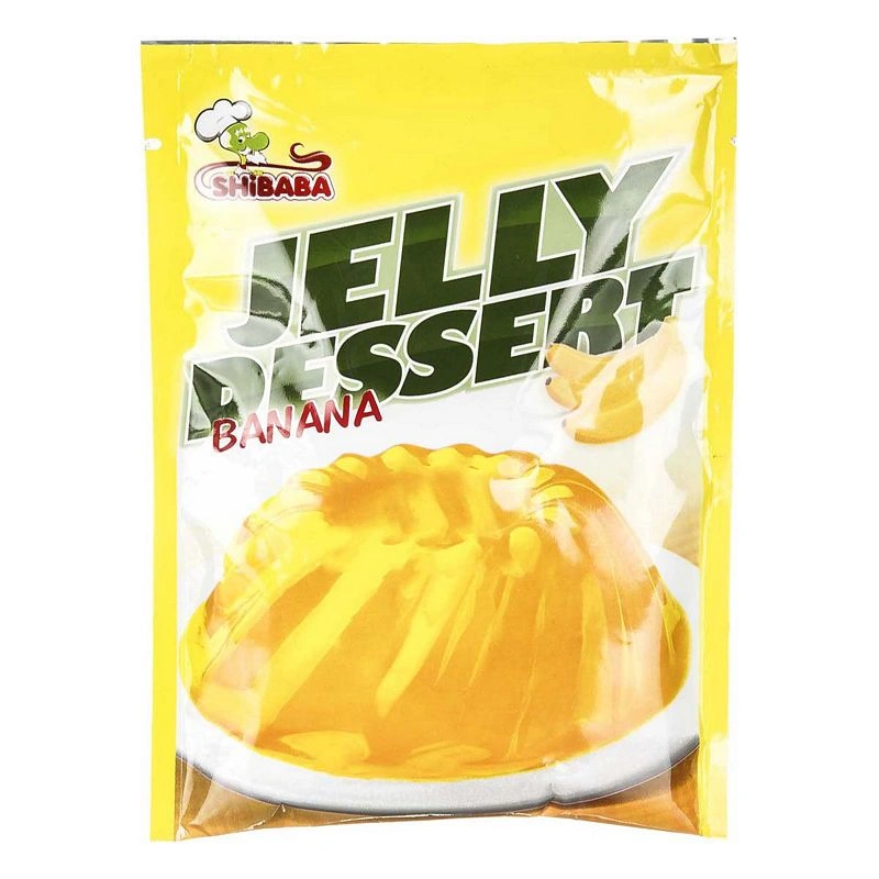 پودر ژله ساشه 100گرم موز شیبابا
