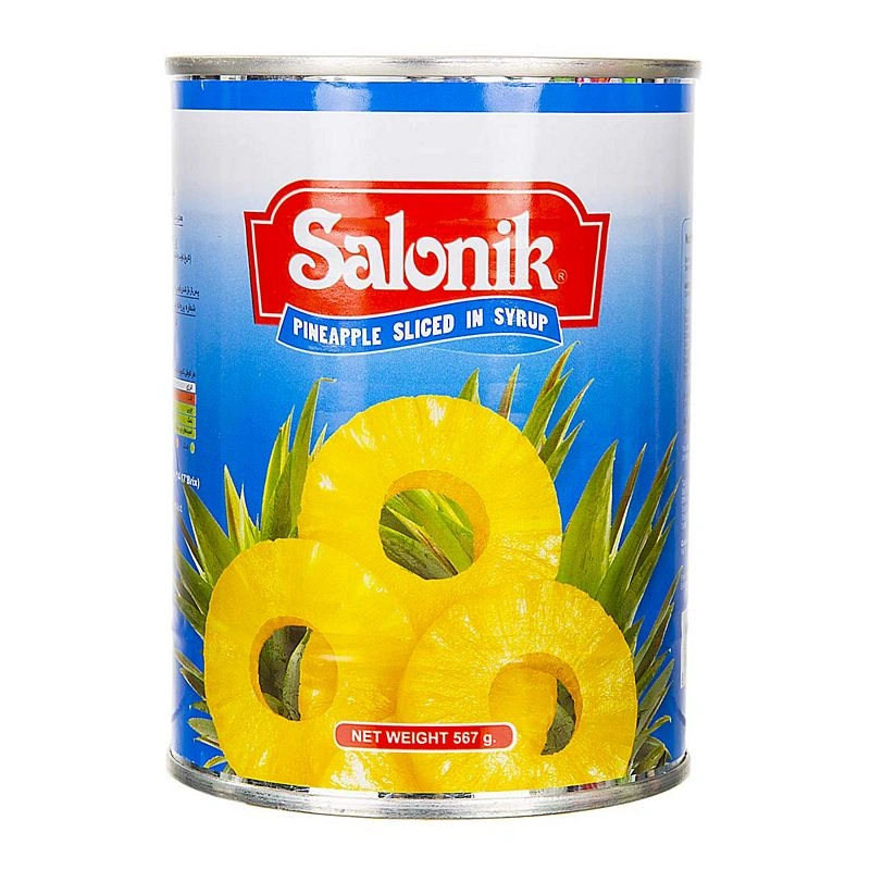 کمپوت آناناس 568 گرمی سالونیک
