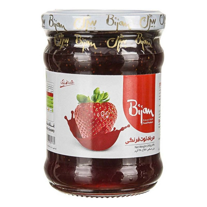 مربای توت فرنگی 290گ بیژن