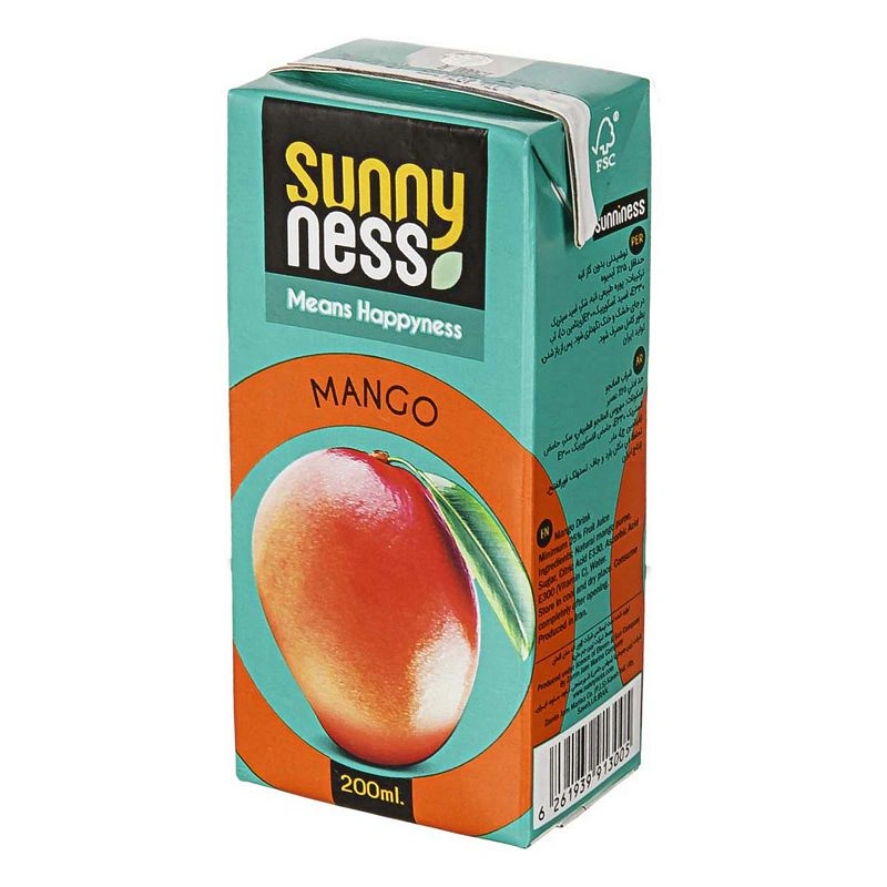 آبمیوه انبه 200سی سی سانی نس