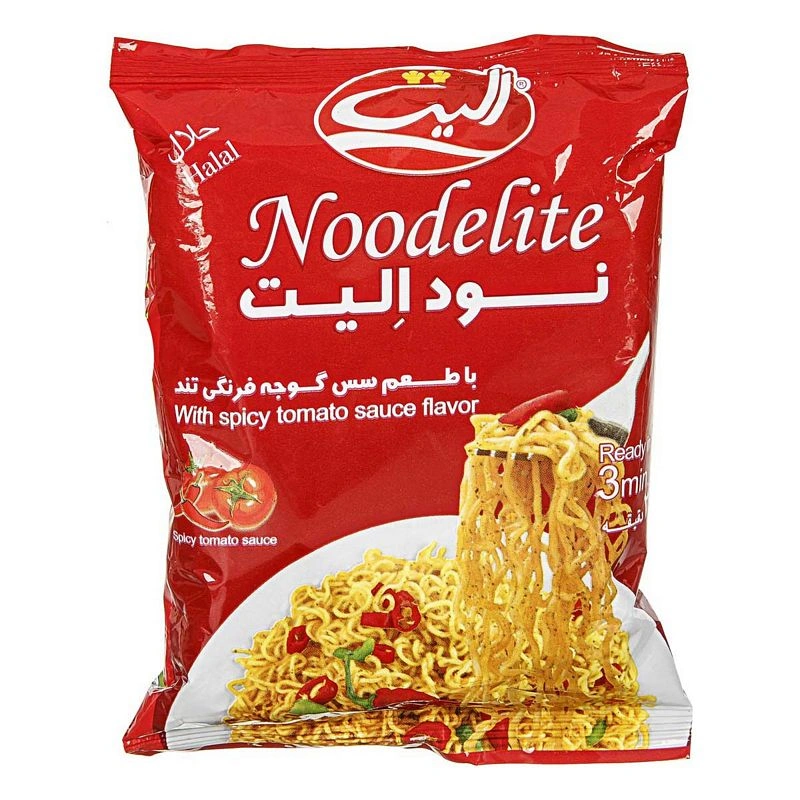 نودالیت باطعم سس کچاپ تند الیت