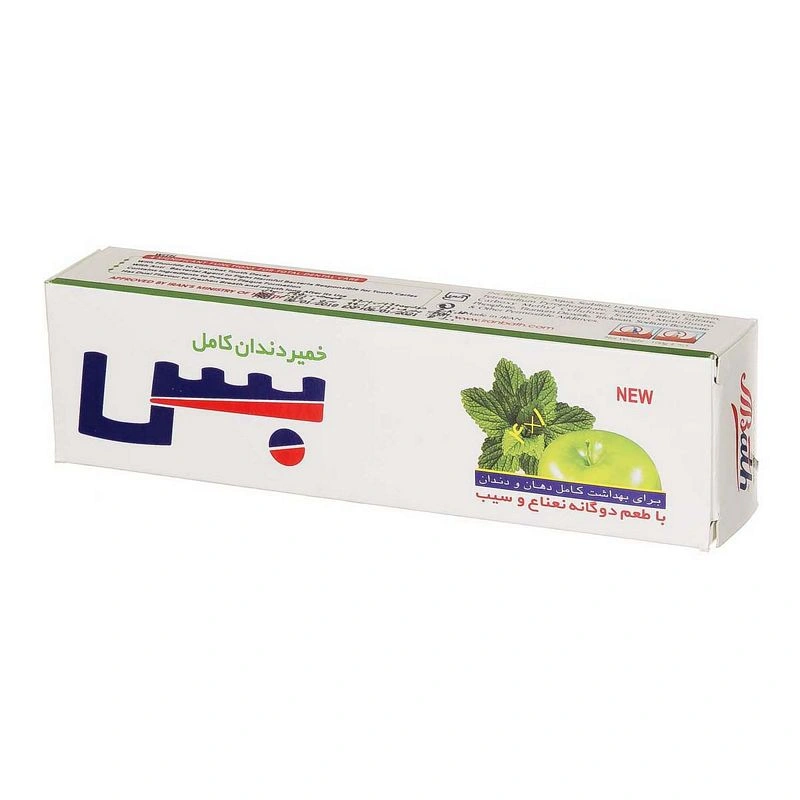 خمیردندان سیب ونعناع بس