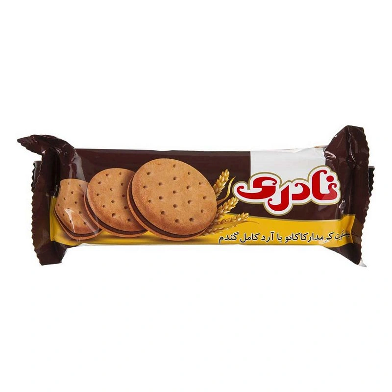 بیسکوییت کرمدار شکلاتی نادری