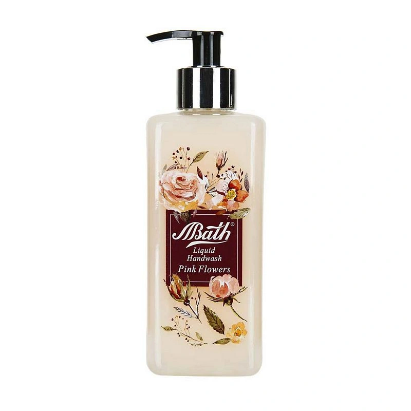 مایع دستشویی گلهای صورتی بس