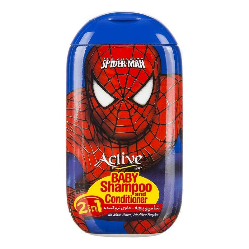 شامپو نرم کننده 2در1 بچه اسپایدرمن اکتیو