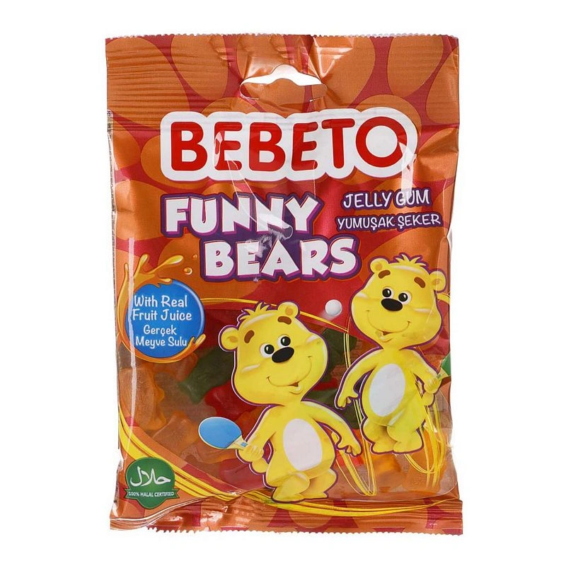 پاستیل خرسی 80 گرم ببتو