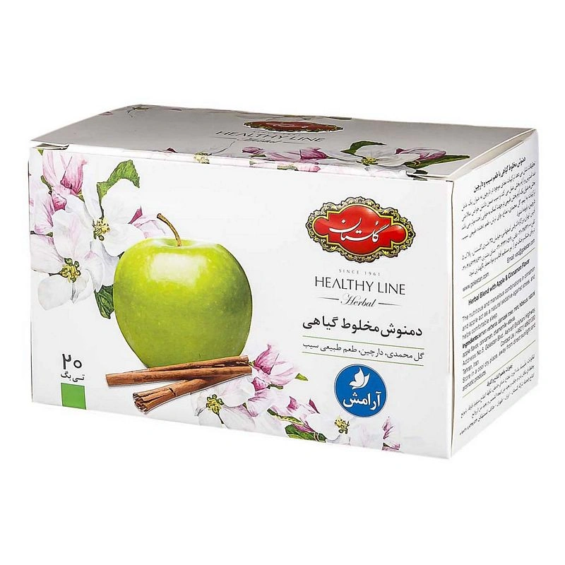 دمنوش آرامش سیب و دارچین 20ع گلستان