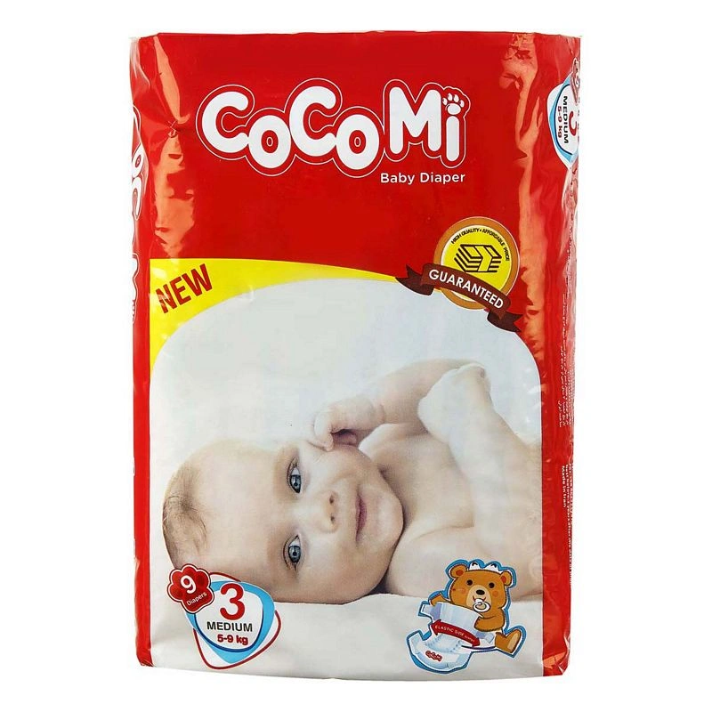 پوشک سایز3 تعداد پایین کوکومی