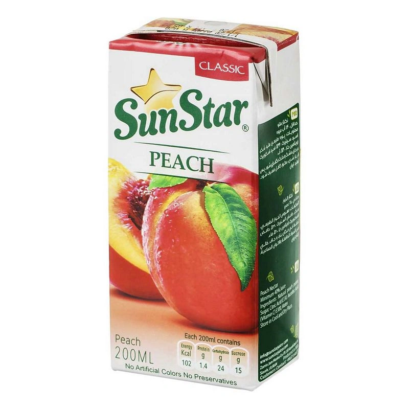 نکتار هلو 200میل سان استار