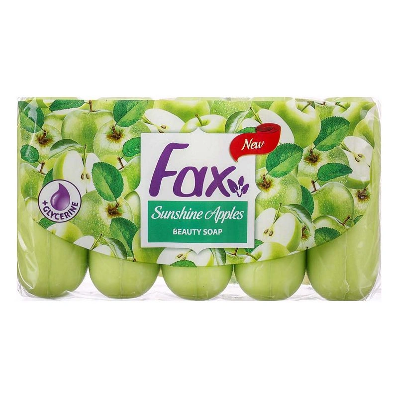 صابون آرایشی گلیسرینه سیب 5ع فاکس
