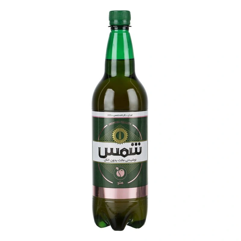 نوشیدنی مالت بدون الکل هلو شمس1 لیتری