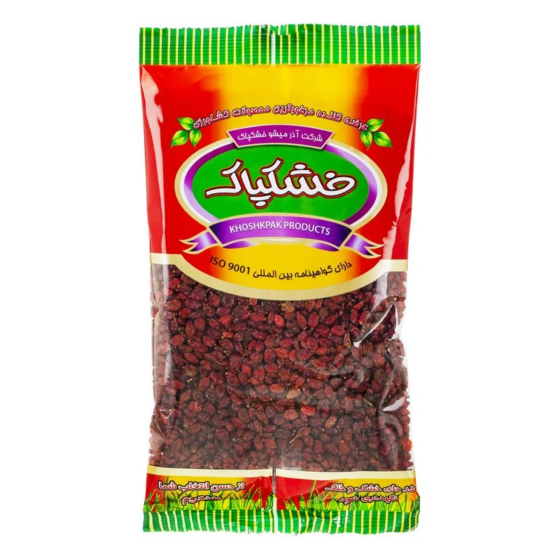 زرشک 250 گرم سلفون خشکپاک