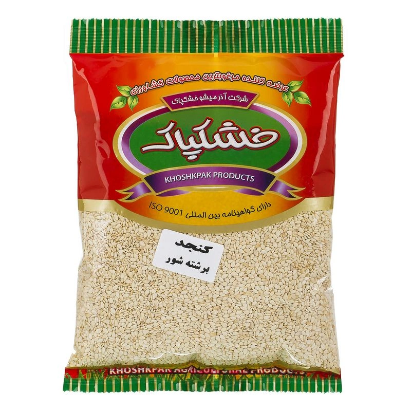 کنجد برشته 300 گرم سلفون خشکپاک