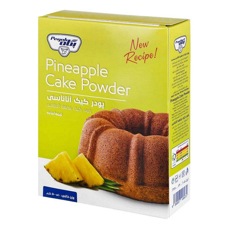 پودر کیک آناناسی500گرم پگاه