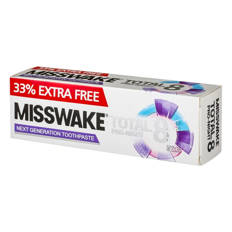 خمیر دندان کامل توتال8 75گرم میسویک