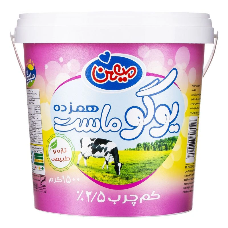 یوگو ماست کم چرب 1500گرمی میهن