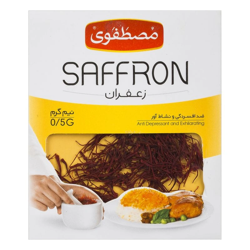 زعفران 0.5گ مصطفوی