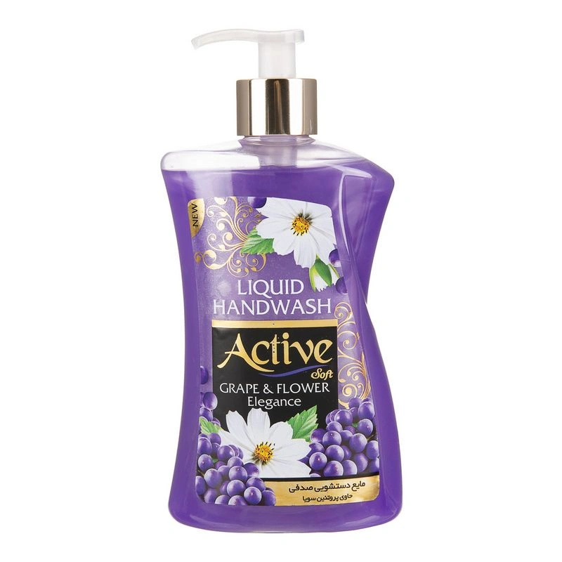مایع دستشویی صدفی بنفش اکتیو