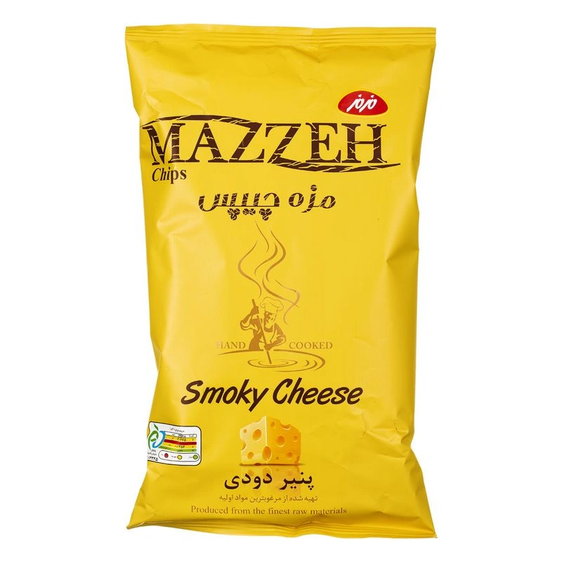 چیپس پنیر دودی 60گ مزه چیپس