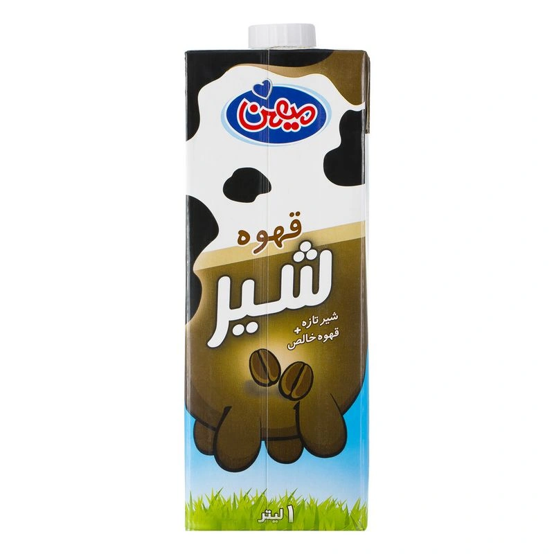 شیر قهوه  اسکوئر 1 لیتری میهن