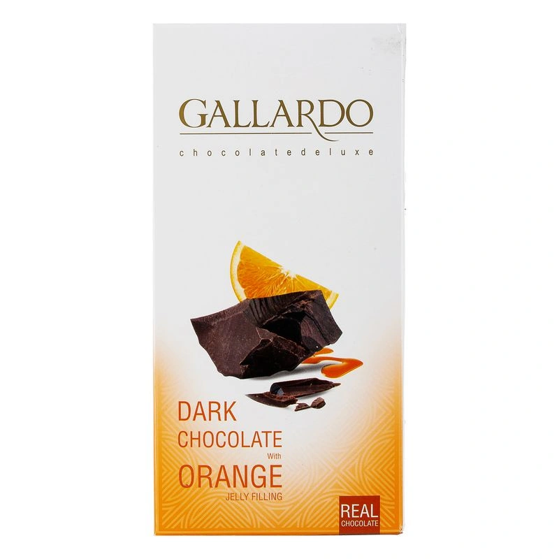 شکلات تابلت گالاردو 100گرم پرتقال فرمند