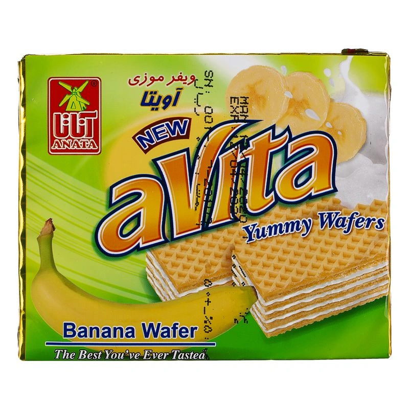 ویفر موزی50گ آویتا