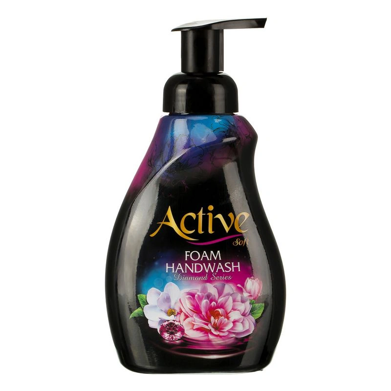 مایع دست فوم 500گ دایموند سیاه اکتیو