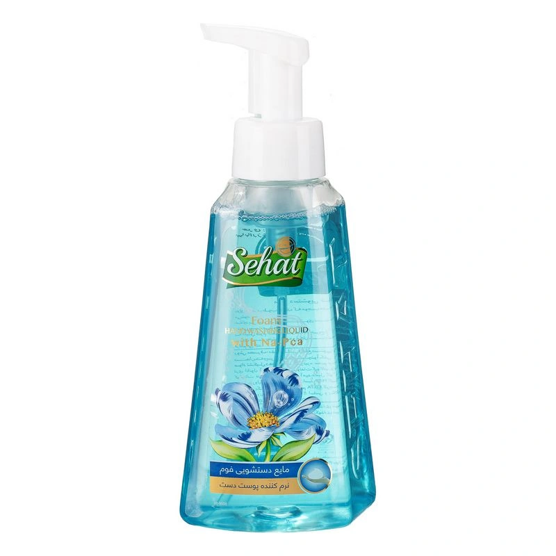 مایع دستشویی فوم آبی صحت