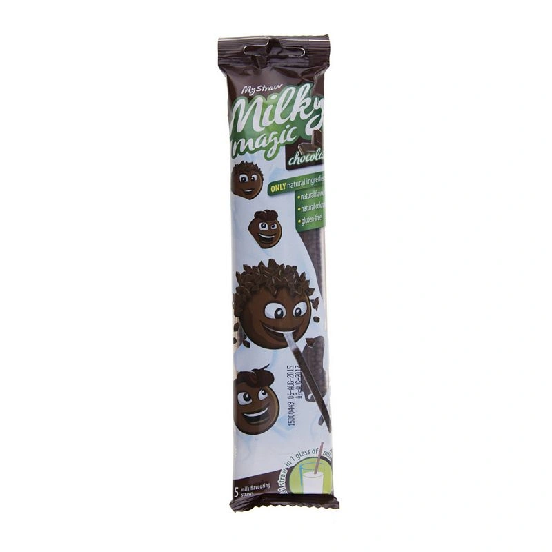 نی طعم دهنده شیر شکلاتی میلکی سیپ