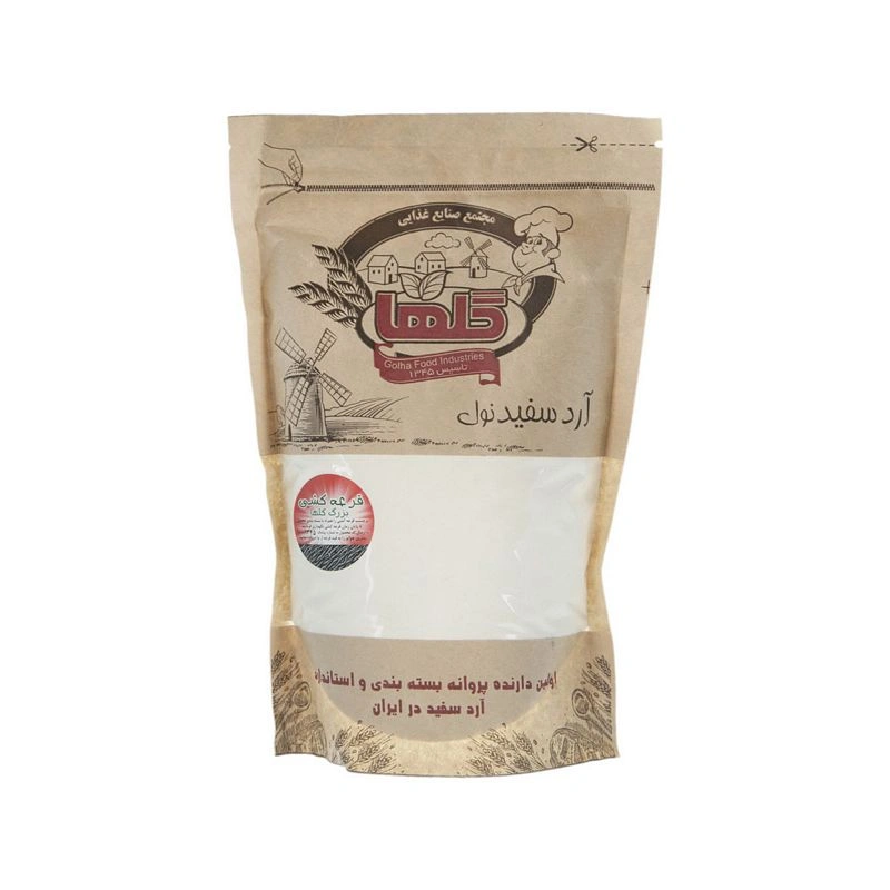 آرد سفید پاکتی 500 گرمی (نول دی پک) گلها