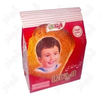 نان سوخاری 250 گرمی ویتانا