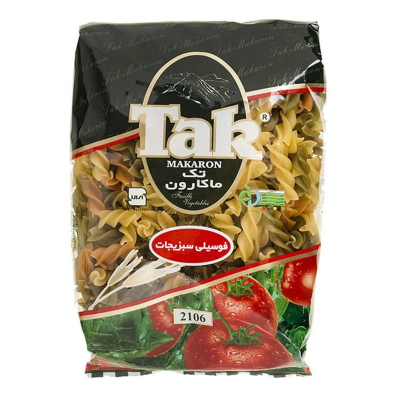 فوسیلی سبزیجات 500گ تک