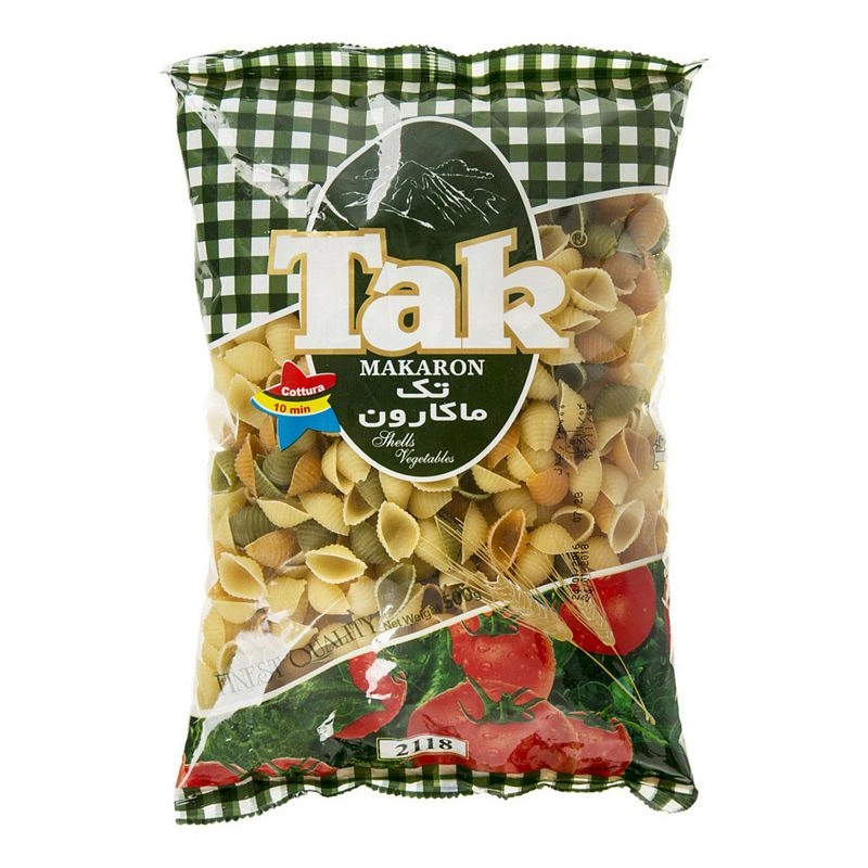 شلز سبزیجات 500گ تک