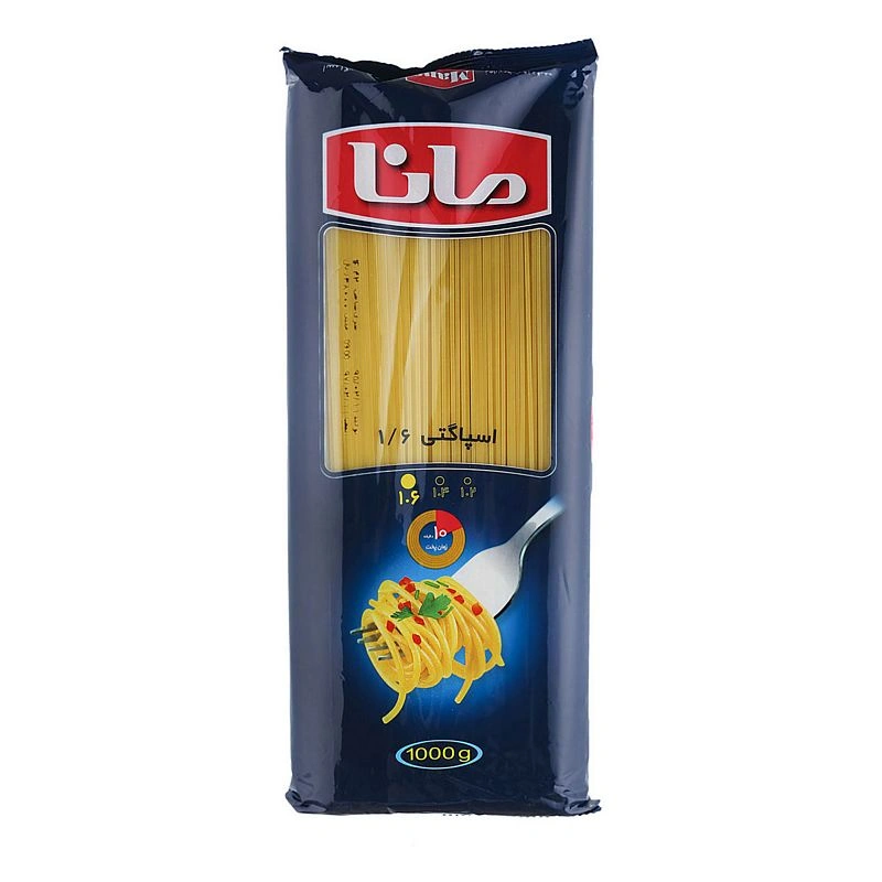 ماکارونی 1.6 مانا 1000 گرمی