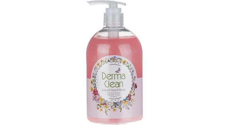 مایع دستشویی صدفی گلبهی برگاموت 500میل درماکلین