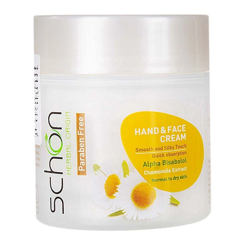 کرم دست و صورت کاسه ای بابونه شون