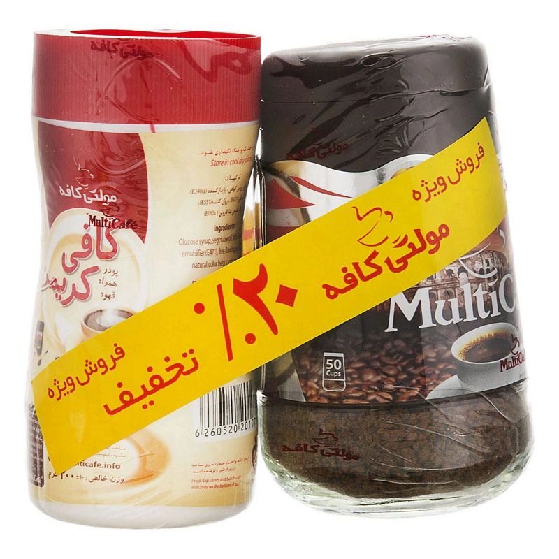 پک قهوه و کافی کریمرمولتی کافه