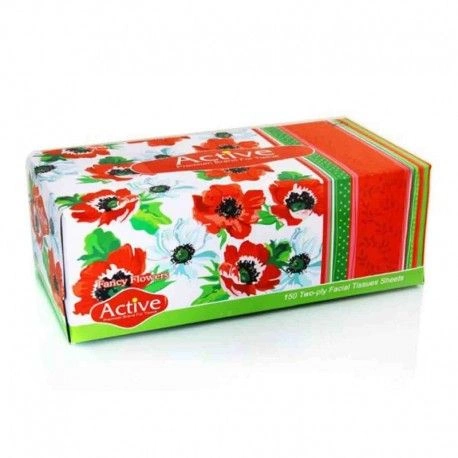 دستمال کاغذی 300 برگ اکتیو